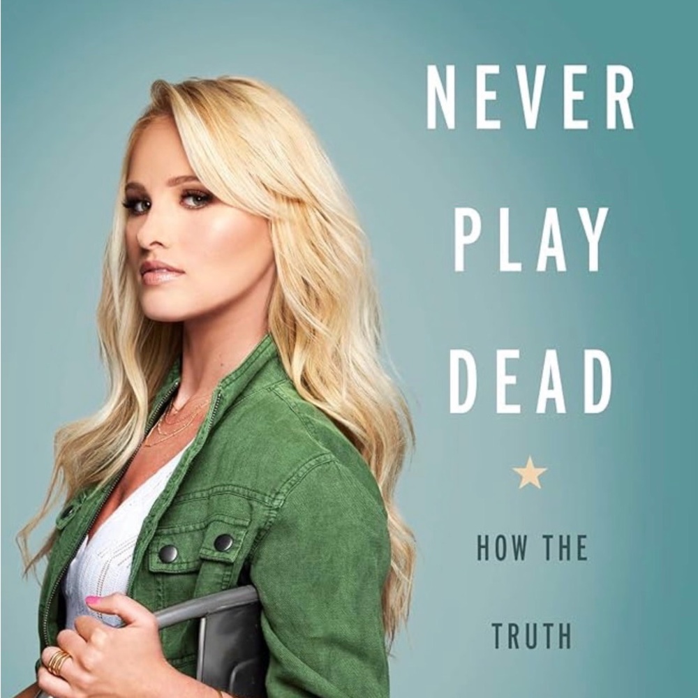 Never Play Dead Book with Teal Cover